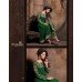 Green MASKEEN BY MAISHA DETAILED EMBROIDERED WINTER WEAR DESIGNER SUIT MK-1905